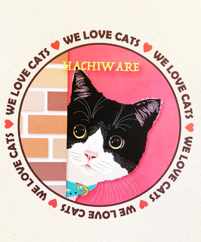 le Bonbon(ル ボンボン)　トートバッグ はちわれ 2 Hachiware 猫 イラスト バッグ