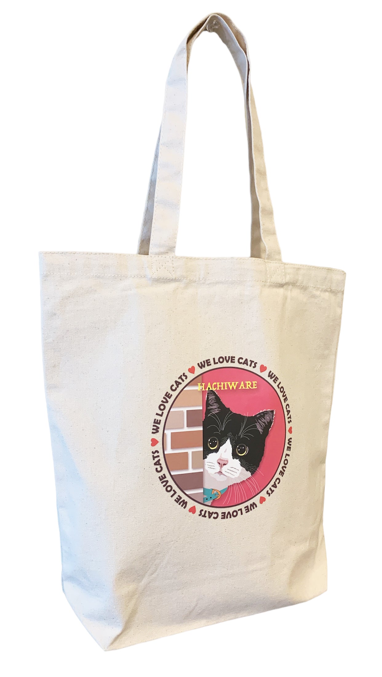 le Bonbon(ル ボンボン)　トートバッグ はちわれ 2 Hachiware 猫 イラスト バッグ