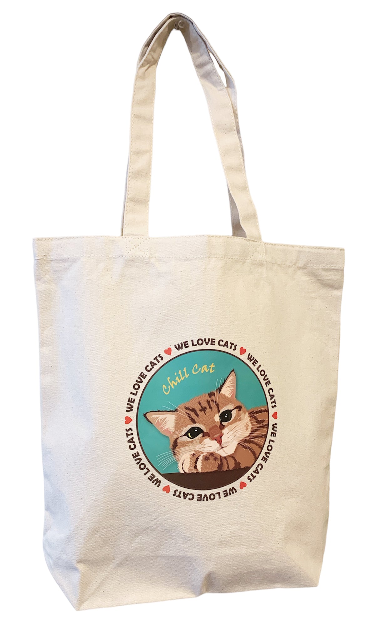 le Bonbon(ル ボンボン)　トートバッグ くつろぎ猫 Relaxed Cat 猫 イラスト バッグ