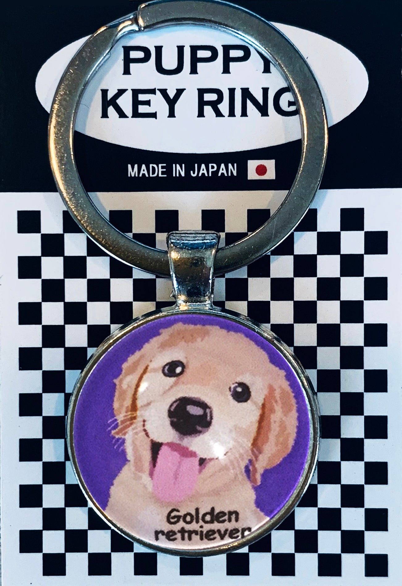 le Bonbon(ル ボンボン) ゴールデンレトリバー キーホルダー 犬 キーホルダー 犬 キーリング 犬