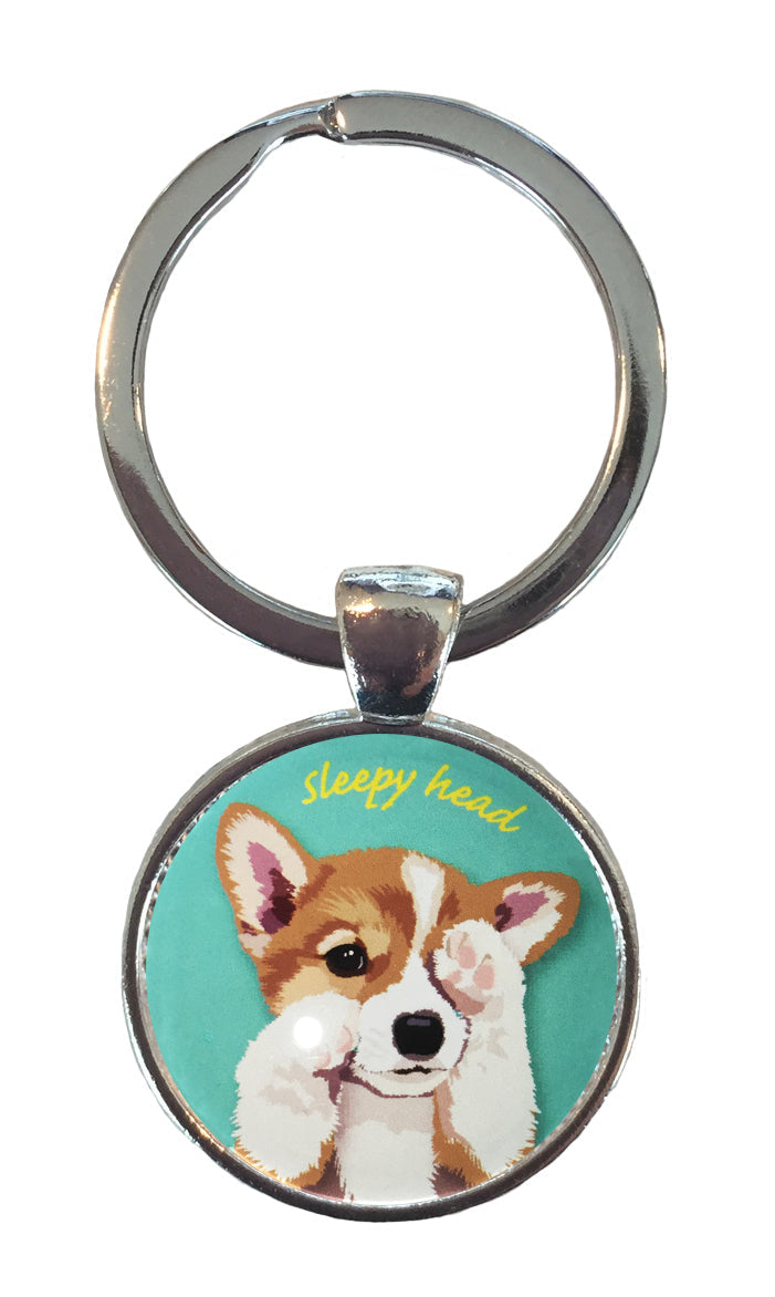 キーホルダー 犬