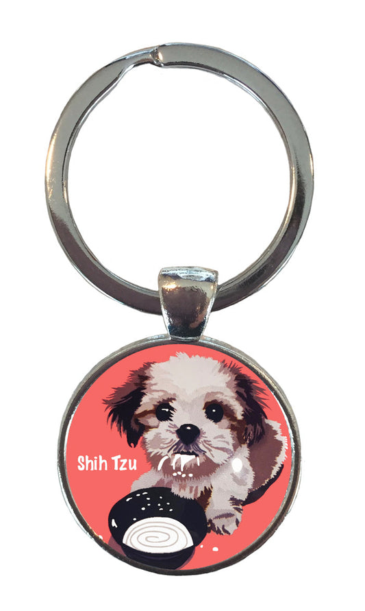 キーホルダー 子犬