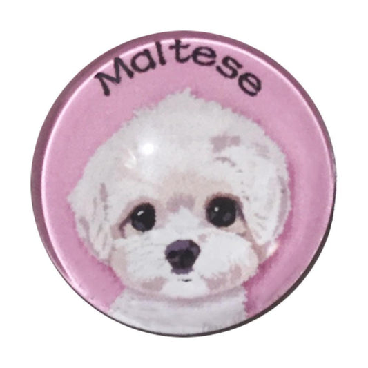 ピンバッチ 子犬