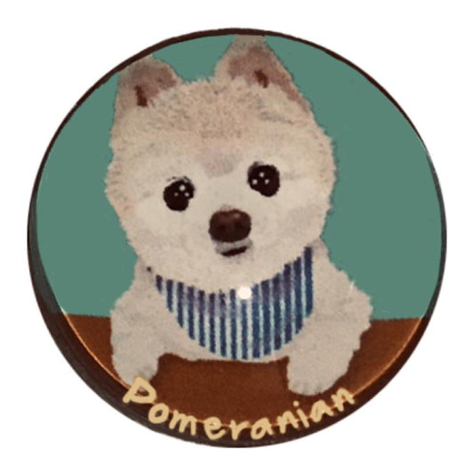 ピンバッチ 子犬