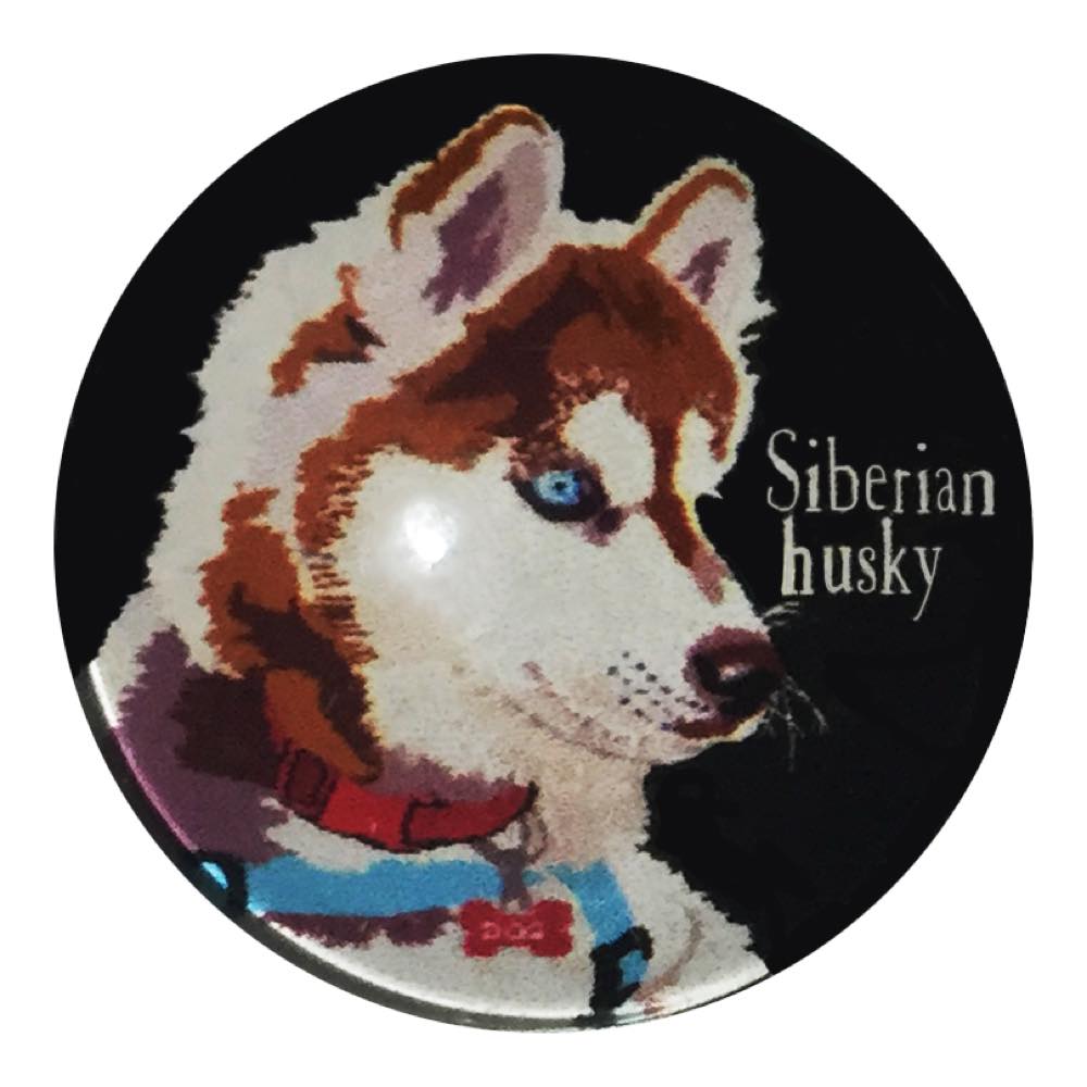 ピンバッチ 子犬