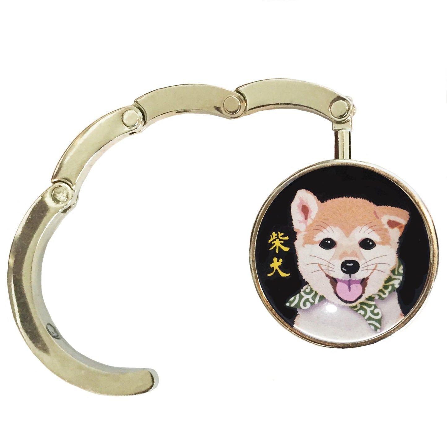 バッグハンガー シェルティー BK バッグフック バッグ掛け 犬 バッグハンガー