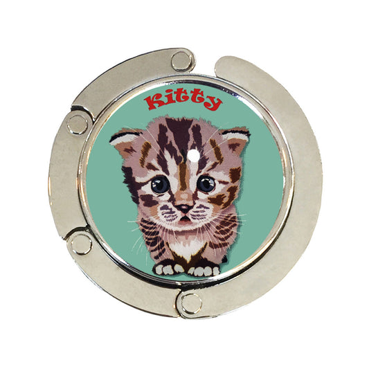 バッグハンガー Kitty BL バッグフック バッグ掛け 猫 バッグハンガー