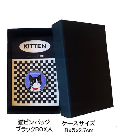 le Bonbon(ル ボンボン) 猫 ピンバッジ hachiware1 ピンバッチ 猫 ブローチ 猫 ピン
