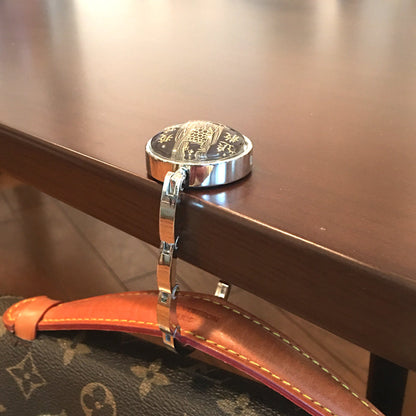 バッグハンガー シュナウザーBK バッグフック バッグ掛け 犬 バッグハンガー